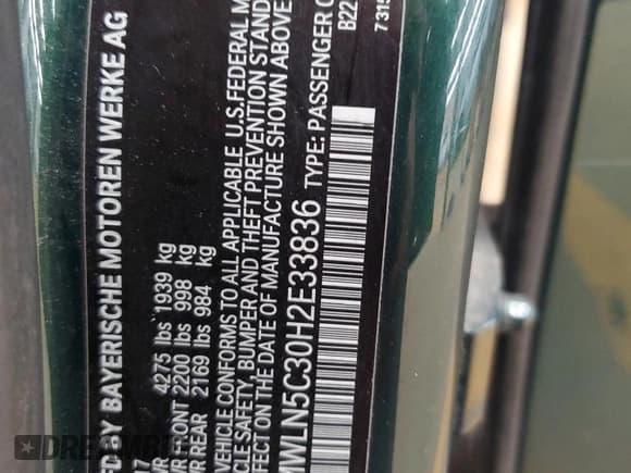 ✅ 2017 MINI Clubman Cooper • VIN: WMWLN5C30H2E33836 • Lot: 81197195. Wystawiony na Copart z przebiegiem 114 044 mil. Bezpłatny archiwum sprzedaży aukcyjnych z USA i szczegółowy raport historii pojazdu na DreamBid. Zdjęcie 12.