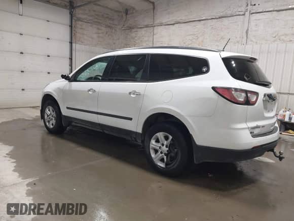 2017 Chevrolet Traverse LS with VIN 1GNKVFKD4HJ269094, listed as a IAAI auction lot 43480677 with 134,710 mi miles and . Bid and sale history available at DreamBid. Image 3.