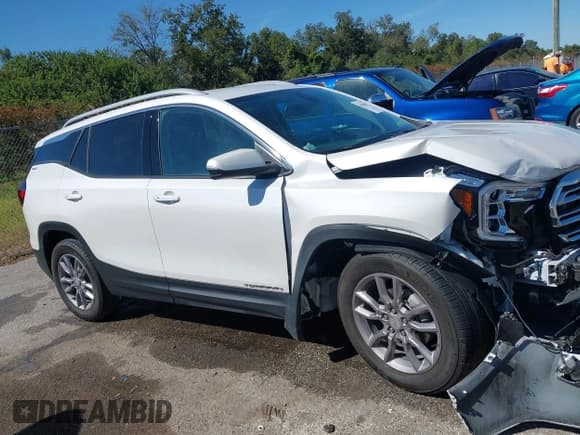 ✅ 2024 GMC Terrain SLT • VIN: 3GKALPEG7RL285925 • Lot: 43508633. Listed on IAAI with 26,703 mi. Free auction sales archive from the USA and detailed vehicle history report at DreamBid. Image 13.