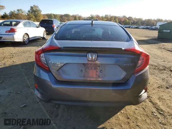 ✅ 2017 Honda Civic Touring • VIN: 19XFC1F96HE203605 • Lot: 87383745. Listed on Copart with 92,294 mi. Free auction sales archive from the USA and detailed vehicle history report at DreamBid. Image 6.