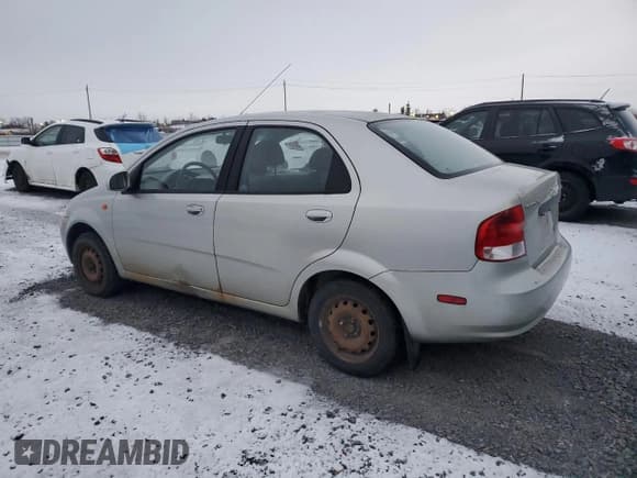 ✅ 2004 Chevrolet Aveo LS • VIN: KL1TJ52644B277292 • Lot: 85085004. Wystawiony na Copart z przebiegiem 112 595 mil. Bezpłatny archiwum sprzedaży aukcyjnych z USA i szczegółowy raport historii pojazdu na DreamBid. Zdjęcie 2.