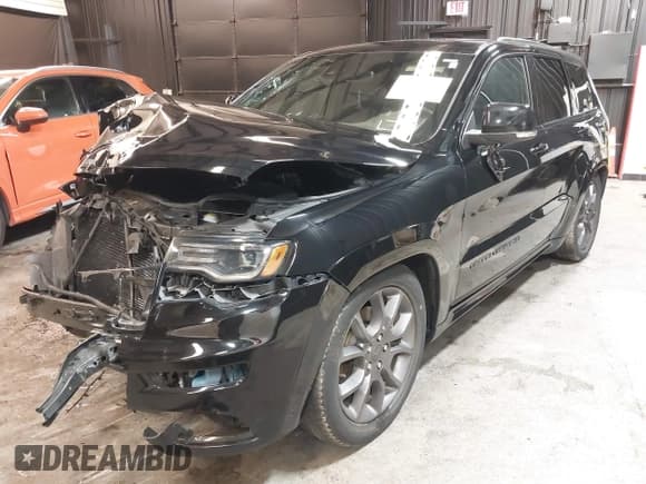 ✅ 2021 Jeep Grand Cherokee Overland • VIN: 1C4RJFCT3MC675438 • Lot: 41513791. Listed on IAAI with 24,593 mi. Free auction sales archive from the USA and detailed vehicle history report at DreamBid. Image 2.