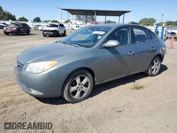 2009 Hyundai Elantra GLS with VIN KMHDU46D19U757224, listed as a Copart auction lot 73143614 with 149,740 mi miles and Salvage title. Bid and sale history available at DreamBid. Image 1.