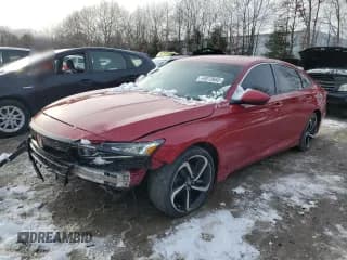 ✅ 2019 Honda Accord Sport • VIN: 1HGCV1F37KA127168 • Lot: 44013665. Wystawiony na Copart z przebiegiem 91 325 mil. Bezpłatny archiwum sprzedaży aukcyjnych z USA i szczegółowy raport historii pojazdu na DreamBid. Zdjęcie 1.