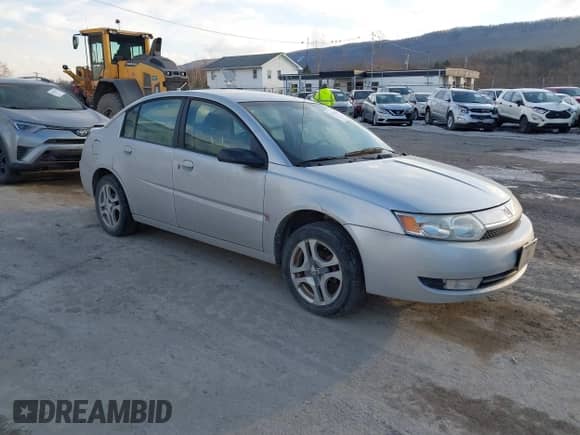 2003 Saturn ION ION 3 with VIN 1G8AK52F73Z125522, listed as a IAAI auction lot 41415854 with 154,691 mi miles and . Bid and sale history available at DreamBid. Image 1.