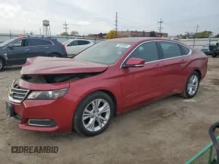 ✅ 2015 Chevrolet Impala LT • VIN: 2G1125S36F9272756 • Лот: 75225384. Опубликован ранее на Copart с пробегом 135 429 миль. Бесплатный доступ к архиву аукционных продаж из США и подробный отчёт об истории автомобиля на DreamBid. Изображение 1.
