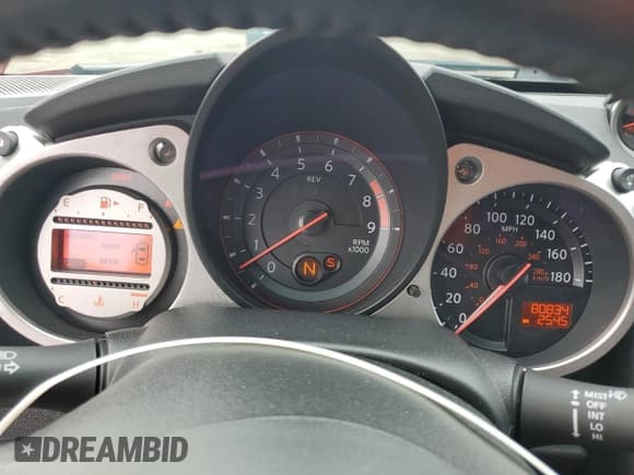 ✅ 2011 Nissan 370Z Touring • VIN: JN1AZ4EH3BM552459 • Lot: 90492545. Listed on Copart with 80,834 mi. Free auction sales archive from the USA and detailed vehicle history report at DreamBid. Image 9.