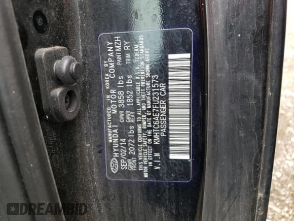 ✅ 2015 Hyundai Veloster Turbo • VIN: KMHTC6AE7FU231573 • Lot: 68870604. Wystawiony na Copart z przebiegiem 136 310 mil. Bezpłatny archiwum sprzedaży aukcyjnych z USA i szczegółowy raport historii pojazdu na DreamBid. Zdjęcie 12.