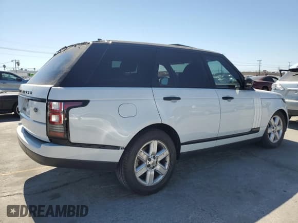 ✅ 2016 Land Rover Range Rover HSE • VIN: SALGS2KF7GA250533 • Lot: 71561945. Listed on Copart with Not provided. Free auction sales archive from the USA and detailed vehicle history report at DreamBid. Image 3.