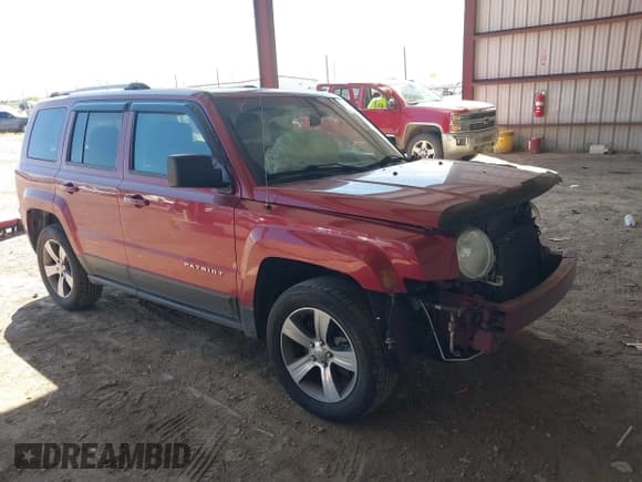 ✅ 2016 Jeep Patriot High Altitude • VIN: 1C4NJRFB7GD814729 • Lot: 43029385. Listed on IAAI with 115,694 mi. Free auction sales archive from the USA and detailed vehicle history report at DreamBid. Image 1.