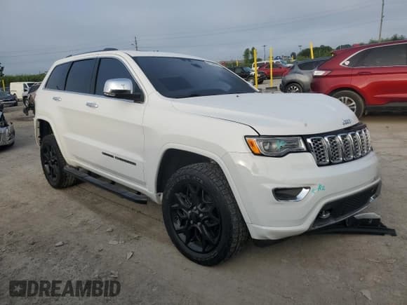 ✅ 2019 Jeep Grand Cherokee Overland • VIN: 1C4RJFCGXKC583792 • Lot: 65344905. Listed on Copart with 66,209 mi. Free auction sales archive from the USA and detailed vehicle history report at DreamBid. Image 4.