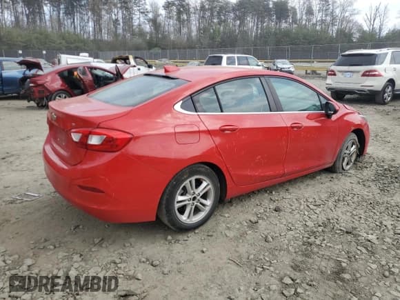 ✅ 2016 Chevrolet Cruze LT • VIN: 1G1BE5SM0G7240070 • Lot: 47726043. Listed on Copart with 82,024 mi. Free auction sales archive from the USA and detailed vehicle history report at DreamBid. Image 3.