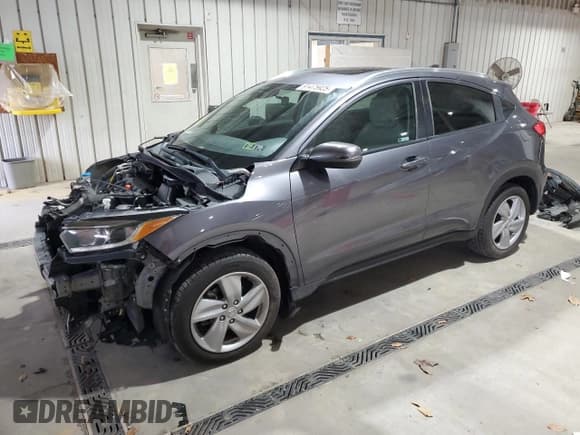 ✅ 2019 Honda HR-V EX • VIN: 3CZRU6H58KM707842 • Lot: 91475925. Listed on Copart with 98,536 mi. Free auction sales archive from the USA and detailed vehicle history report at DreamBid. Image 1.
