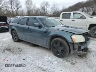 2005 Dodge Magnum с VIN 2D8GZ58265H653346, выставлен на аукционе Copart как лот 46340535 с пробегом 112 245 миль миль и Списание • Salvage title. История ставок и продаж доступна на DreamBid. Изображение 4.
