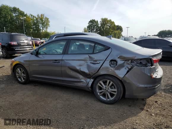 2018 Hyundai Elantra SEL with VIN 5NPD84LF5JH393001, listed as a Copart auction lot 84363465 with 92,355 mi miles and Salvage title. Bid and sale history available at DreamBid. Image 2.