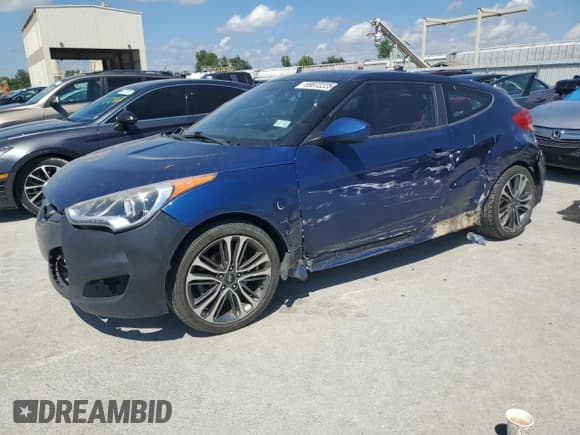 ✅ 2016 Hyundai Veloster Turbo R-Spec • VIN: KMHTC6AE9GU296376 • Lot: 69872225. Wystawiony na Copart z przebiegiem 120 425 mil. Bezpłatny archiwum sprzedaży aukcyjnych z USA i szczegółowy raport historii pojazdu na DreamBid. Zdjęcie 1.
