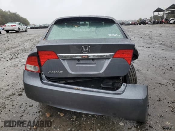 ✅ 2010 Honda Civic LX • VIN: 2HGFA1F54AH501407 • Lot: 90630345. Listed on Copart with 191,106 mi. Free auction sales archive from the USA and detailed vehicle history report at DreamBid. Image 6.