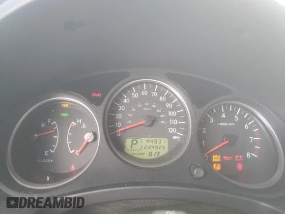 ✅ 2007 Subaru Forester X • VIN: JF1SG65687H716263 • Lot: 71348105. Listed on Copart with 234,925 mi. Free auction sales archive from the USA and detailed vehicle history report at DreamBid. Image 9.