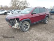 ✅ 2019 Jeep Cherokee Trailhawk Elite • VIN: 1C4PJMBX3KD483704 • Lot: 40994848. Listed on IAAI with 176,770 mi. Free auction sales archive from the USA and detailed vehicle history report at DreamBid. Image 2.