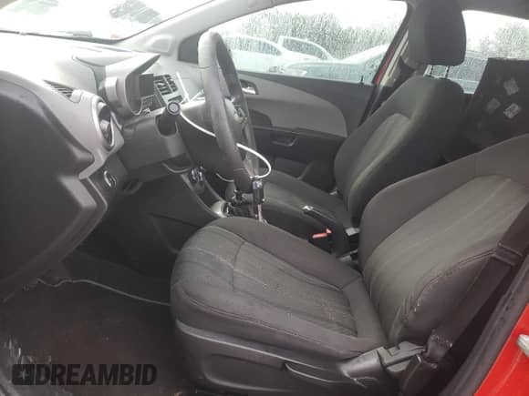 2013 Chevrolet Sonic LT with VIN 1G1JD6SH7D4162973, listed as a Copart auction lot 45168295 with 152,339 mi miles and Salvage title. Bid and sale history available at DreamBid. Image 7.