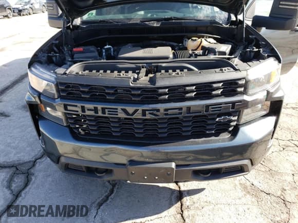 ✅ 2021 Chevrolet Silverado 1500 Custom • VIN: 3GCPYBEH1MG174260 • Lot: 87165514. Wystawiony na Copart z przebiegiem 46 231 mil. Bezpłatny archiwum sprzedaży aukcyjnych z USA i szczegółowy raport historii pojazdu na DreamBid. Zdjęcie 11.