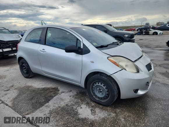 ✅ 2007 Toyota Yaris • VIN: JTDJT923575073661 • Lot: 83941565. Listed on Copart with 154,761 mi. Free auction sales archive from the USA and detailed vehicle history report at DreamBid. Image 4.