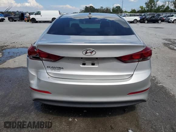 2017 Hyundai Elantra SE with VIN 5NPD84LF5HH106122, listed as a Copart auction lot 69241885 with 69,565 mi miles and Salvage title. Bid and sale history available at DreamBid. Image 6.