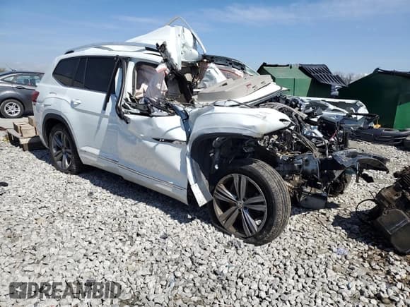 ✅ 2018 Volkswagen Atlas SE • VIN: 1V2PR2CA2JC531879 • Lot: 48014515. Wystawiony na Copart z przebiegiem 333 333 mil. Bezpłatny archiwum sprzedaży aukcyjnych z USA i szczegółowy raport historii pojazdu na DreamBid. Zdjęcie 4.