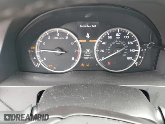 ✅ 2017 Acura RDX Advance • VIN: 5J8TB3H74HL007720 • Лот: 61309435. Опубликован ранее на Copart с пробегом 105 634 миль. Бесплатный доступ к архиву аукционных продаж из США и подробный отчёт об истории автомобиля на DreamBid. Изображение 9.