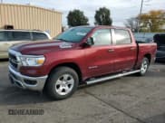 ✅ 2019 Ram 1500 Big Horn • VIN: 1C6RRFFG3KN862758 • Lot: 91287655. Listed on Copart with 87,697 mi. Free auction sales archive from the USA and detailed vehicle history report at DreamBid. Image 1.