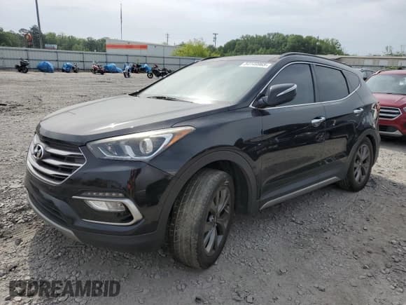 ✅ 2017 Hyundai Santa Fe Ultimate • VIN: 5NMZW4LA1HH046384 • Lot: 54149965. Listed on Copart with 124,093 mi. Free auction sales archive from the USA and detailed vehicle history report at DreamBid. Image 1.