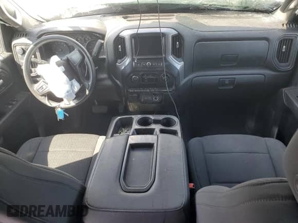 2021 Chevrolet Silverado 1500 Custom Trail Boss with VIN 1GCPYCEFXMZ164251, listed as a Copart auction lot 80461925 with Not provided miles and Salvage title. Bid and sale history available at DreamBid. Image 8.