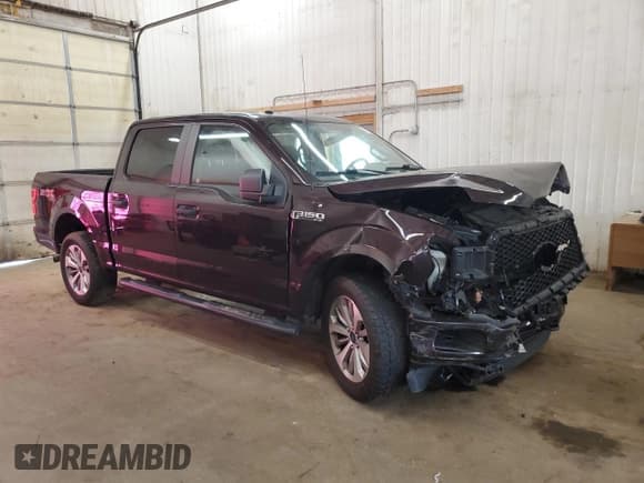 ✅ 2018 Ford F-150 XL • VIN: 1FTEW1EP2JKC38938 • Lot: 68389455. Wystawiony na Copart z przebiegiem 96 671 mil. Bezpłatny archiwum sprzedaży aukcyjnych z USA i szczegółowy raport historii pojazdu na DreamBid. Zdjęcie 4.