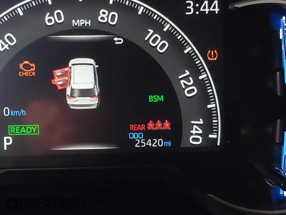 ✅ 2023 Toyota RAV4 Hybrid LE • VIN: 4T3MWRFV5PU082675 • Lot: 43587446. Wystawiony na IAAI z przebiegiem 25 420 mil. Bezpłatny archiwum sprzedaży aukcyjnych z USA i szczegółowy raport historii pojazdu na DreamBid. Zdjęcie 16.