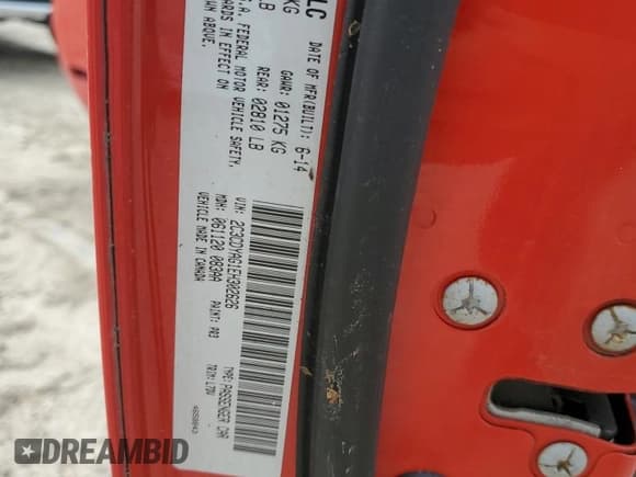 ✅ 2014 Dodge Challenger SXT • VIN: 2C3CDYAG1EH302626 • Lot: 63916504. Wystawiony na Copart z przebiegiem 155 203 mil. Bezpłatny archiwum sprzedaży aukcyjnych z USA i szczegółowy raport historii pojazdu na DreamBid. Zdjęcie 13.