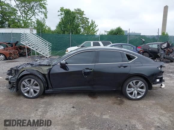 ✅ 2022 Acura TLX Technology • VIN: 19UUB5F42NA003326 • Lot: 42461248. Listed on IAAI with Not provided. Free auction sales archive from the USA and detailed vehicle history report at DreamBid. Image 14.