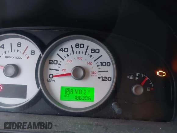 ✅ 2005 Ford Escape XLT • VIN: 1FMYU93125KA69876 • Lot: 41923043. Listed on IAAI with 186,306 mi. Free auction sales archive from the USA and detailed vehicle history report at DreamBid. Image 7.