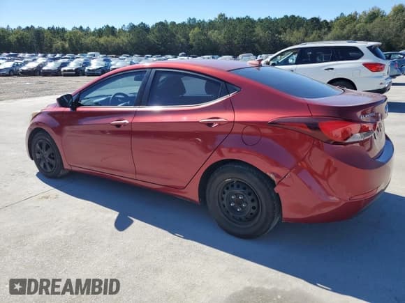 ✅ 2016 Hyundai Elantra SE • VIN: 5NPDH4AE8GH668640 • Lot: 86529065. Listed on Copart with 165,843 mi. Free auction sales archive from the USA and detailed vehicle history report at DreamBid. Image 2.