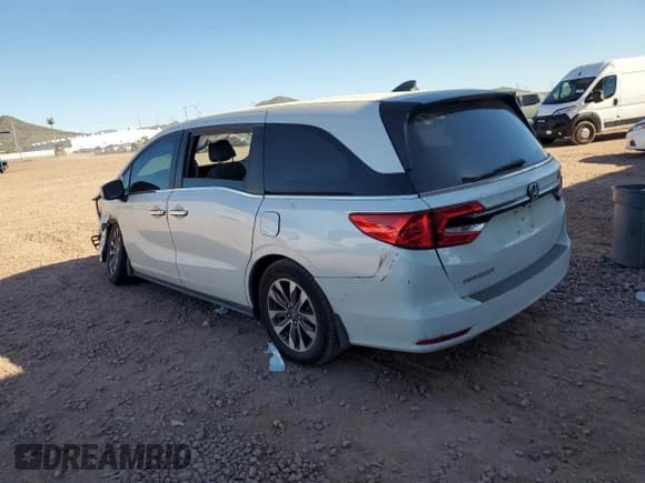 ✅ 2023 Honda Odyssey EX-L • VIN: 5FNRL6H67PB031204 • Лот: 91318435. Опубликован ранее на Copart с пробегом 71 483 миль. Бесплатный доступ к архиву аукционных продаж из США и подробный отчёт об истории автомобиля на DreamBid. Изображение 2.