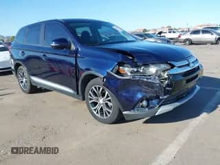2016 Mitsubishi Outlander SE z VIN JA4AZ3A37GZ014126, wystawiony jako IAAI lot #43170267 z przebiegiem 124 718 mil mil oraz . Historia ofert i sprzedaży dostępna na DreamBid. Obrazek 1.