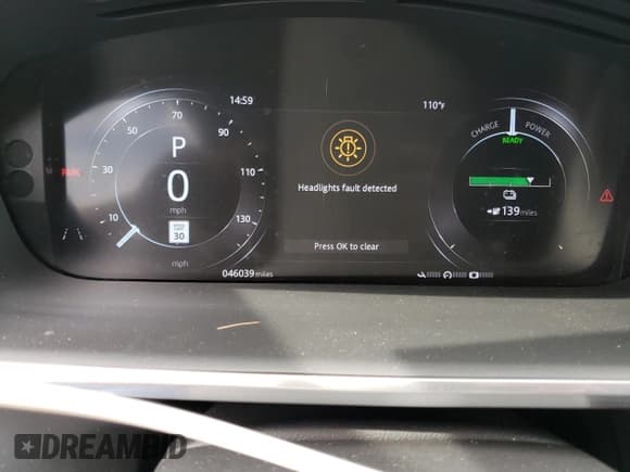 ✅ 2019 Jaguar I-Pace HSE • VIN: SADHD2S12K1F73379 • Lot: 61711683. Listed on Copart with 46,039 mi. Free auction sales archive from the USA and detailed vehicle history report at DreamBid. Image 9.