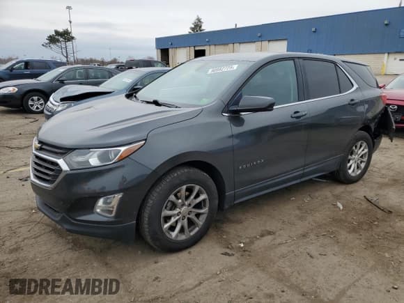 ✅ 2018 Chevrolet Equinox LT • VIN: 2GNAXJEV5J6336012 • Лот: 90982725. Опубликован ранее на Copart с пробегом 126 541 миль. Бесплатный доступ к архиву аукционных продаж из США и подробный отчёт об истории автомобиля на DreamBid. Изображение 1.