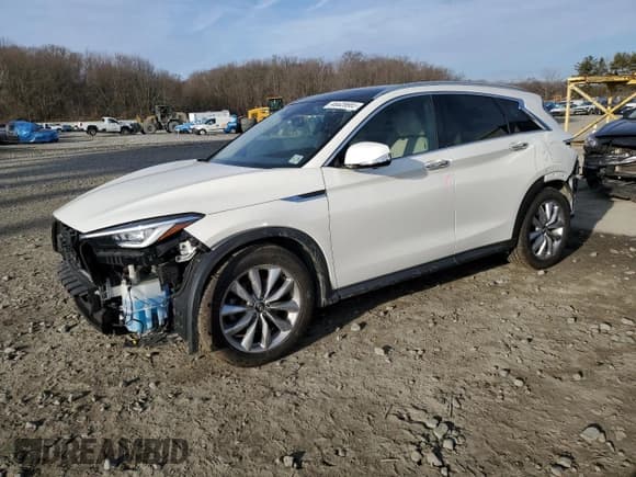✅ 2020 Infiniti QX50 Luxe • VIN: 3PCAJ5M33LF120481 • Лот: 46629985. Опубликован ранее на Copart с пробегом 34 484 миль. Бесплатный доступ к архиву аукционных продаж из США и подробный отчёт об истории автомобиля на DreamBid. Изображение 1.