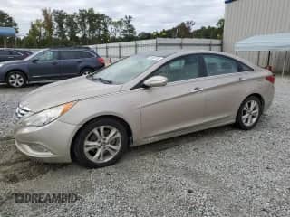 2012 Hyundai Sonata SE with VIN 5NPEC4AC8CH320400, listed as a Copart auction lot 81607755 with 121,655 mi miles and Salvage title. Bid and sale history available at DreamBid. Image 1.