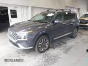 ✅ 2021 Hyundai Santa Fe Luxury • VIN: KM8S5DA1XMU012403 • Lot: 43363360. Listed on IAAI with 58,645 mi. Free auction sales archive from the USA and detailed vehicle history report at DreamBid. Image 2.