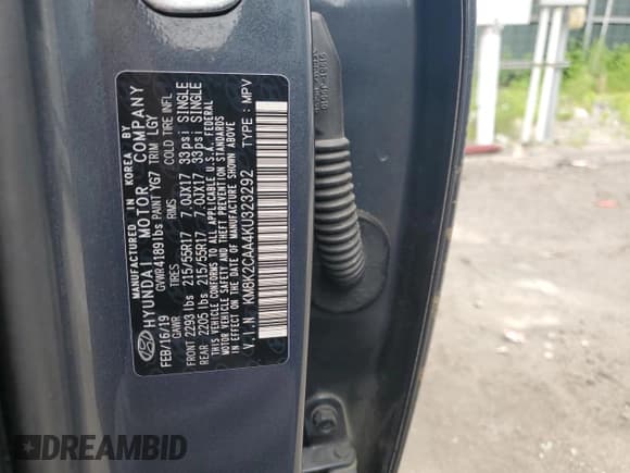 ✅ 2019 Hyundai Kona SEL • VIN: KM8K2CAA4KU323292 • Лот: 57544824. Опубликован ранее на Copart с пробегом 76 729 миль. Бесплатный доступ к архиву аукционных продаж из США и подробный отчёт об истории автомобиля на DreamBid. Изображение 15.