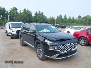 ✅ 2023 Hyundai Santa Fe Blue • VIN: 5NMS2DA14PH014253 • Lot: 42908491. Wystawiony na IAAI z przebiegiem 20 072 mil. Bezpłatny archiwum sprzedaży aukcyjnych z USA i szczegółowy raport historii pojazdu na DreamBid. Zdjęcie 1.