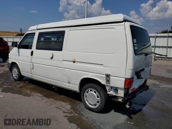 ✅ 1995 Volkswagen EuroVan • VIN: WV2EE0702SH034962 • Lot: 67415175. Listed on Copart with 172,413 mi. Free auction sales archive from the USA and detailed vehicle history report at DreamBid. Image 2.