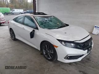 ✅ 2020 Honda Civic EX • VIN: 19XFC1F35LE220142 • Lot: 43701339. Wystawiony na IAAI z przebiegiem 63 710 mil. Bezpłatny archiwum sprzedaży aukcyjnych z USA i szczegółowy raport historii pojazdu na DreamBid. Zdjęcie 1.