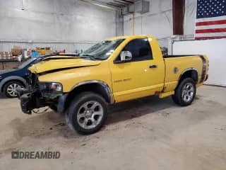 2005 Dodge 1500 SLT z VIN 1D7HU16D95J534886, wystawiony jako Copart lot #53417395 z przebiegiem 135 705 mil mil oraz Czysty tytuł • Clean title. Historia ofert i sprzedaży dostępna na DreamBid. Obrazek 1.